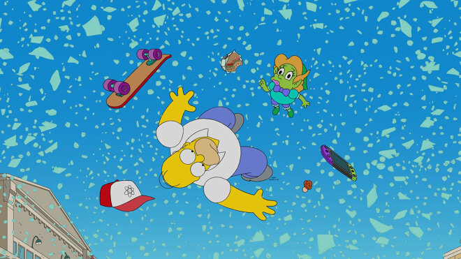 Die Simpsons 34x22 - Homers unglaubliche Reise durch die Windschutzscheibe
