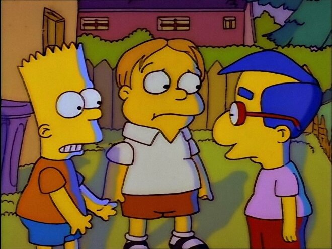 Die Simpsons 02x21 - Drei Freunde und ein Comic-Heft