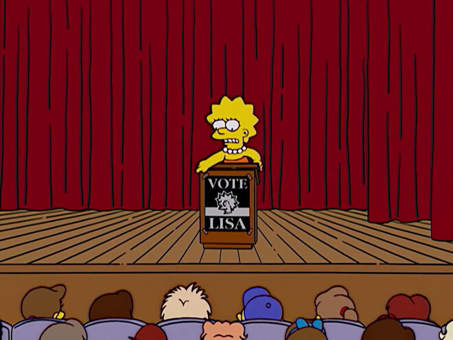 Die Simpsons 15x03 - Die Perlen-Präsidentin