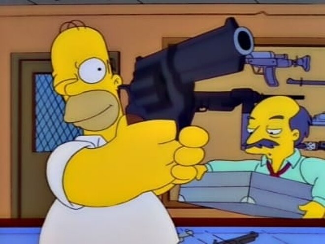 Die Simpsons 09x05 - Homer und der Revolver
