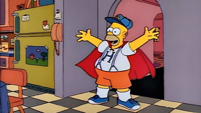 Die Simpsons 02x05 - Das Maskottchen