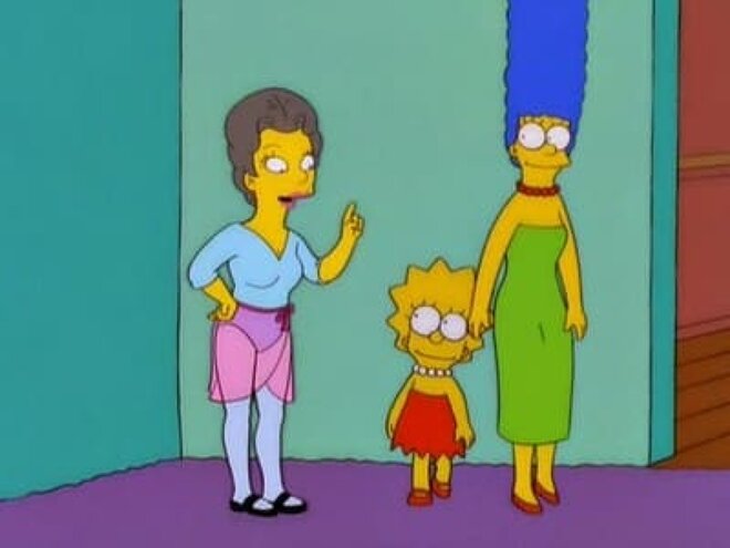 Die Simpsons 11x20 - Sie wollte schon immer Tänzerin werden