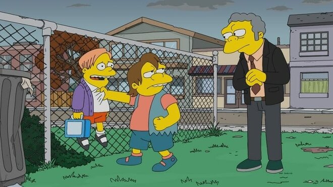 Die Simpsons 34x11 - Top Goon