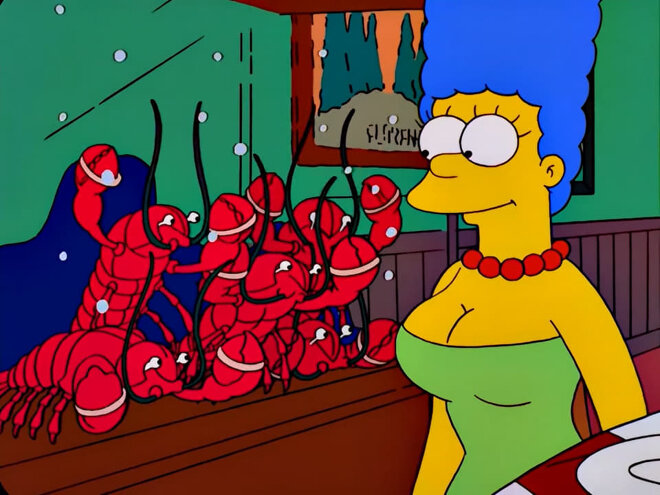Die Simpsons 14x04 - Marge – oben ohne