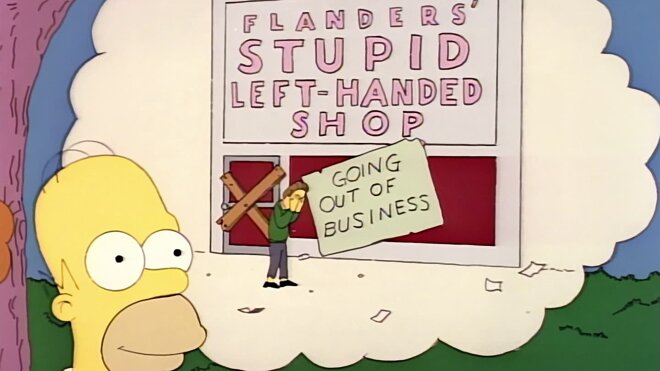 Die Simpsons 03x03 - Ein Fluch auf Flanders