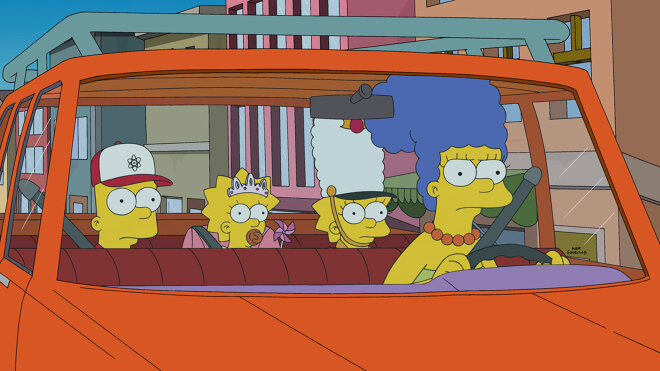 Die Simpsons 26x14 - Driving Miss Marge