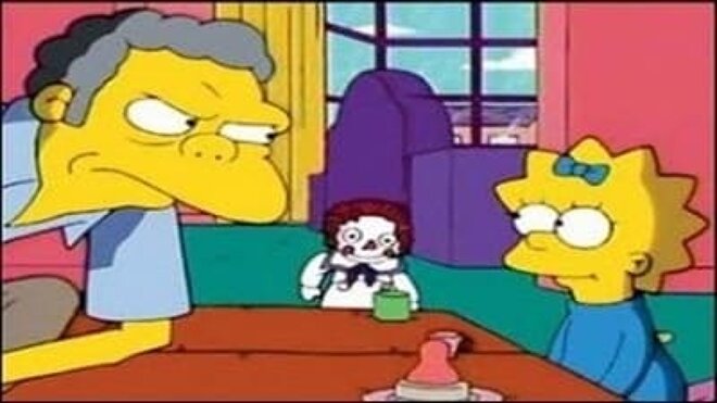 Die Simpsons 14x22 - Moe Baby Blues