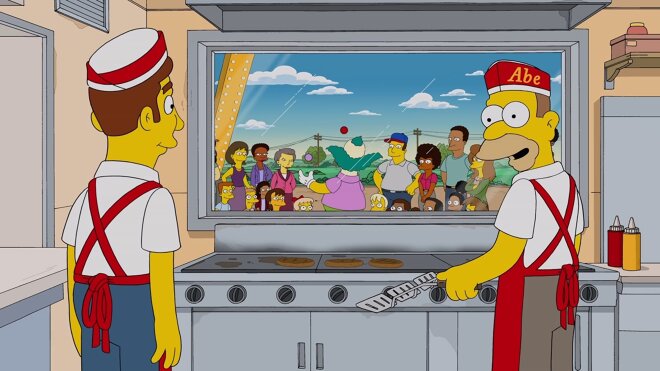 Die Simpsons 33x21 - Fleisch ist Mord