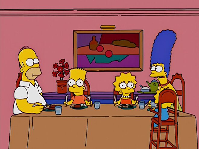 Die Simpsons 15x14 - Rat mal, wer zum Essen kommt