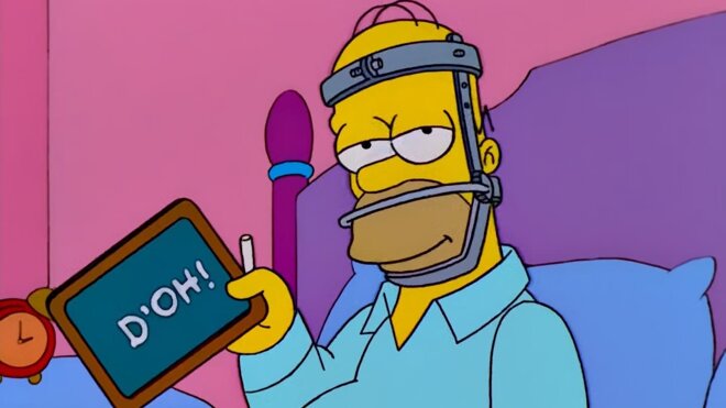 Die Simpsons 13x09 - Sein Kiefer ist verdrahtet