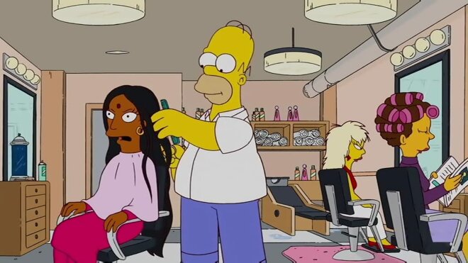 Die Simpsons 22x20 - Homer mit den Fingerhänden
