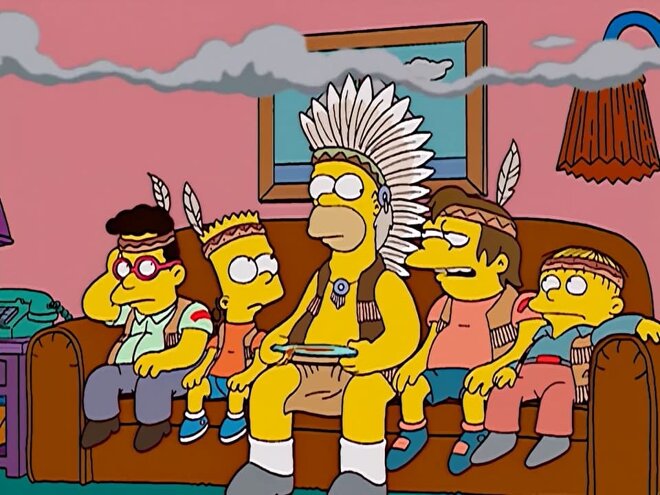 Die Simpsons 14x21 - Auf dem Kriegspfad