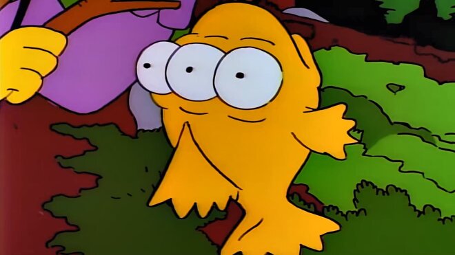 Die Simpsons 02x04 - Frische Fische mit drei Augen