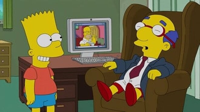 Die Simpsons 24x13 - Eine Glatze macht noch keinen Kirk