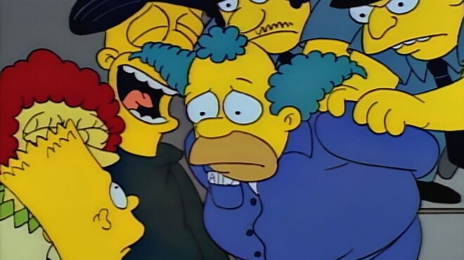 Die Simpsons 01x12 - Der Clown mit der Biedermaske