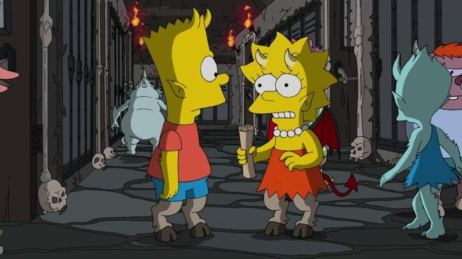 Die Simpsons 26x04 - Hölle, Tod und Geister