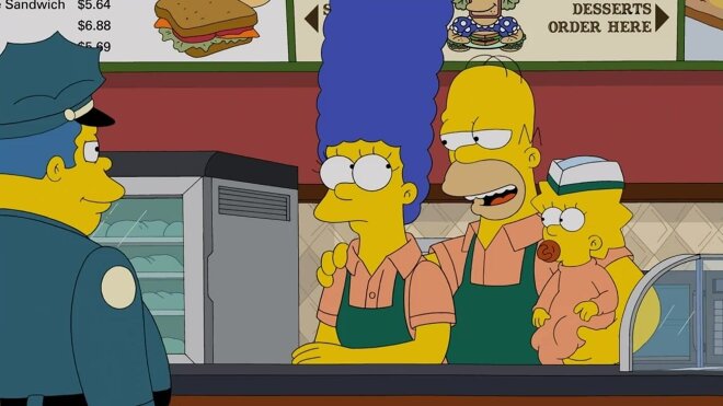 Die Simpsons 26x03 - Super Franchise Me
