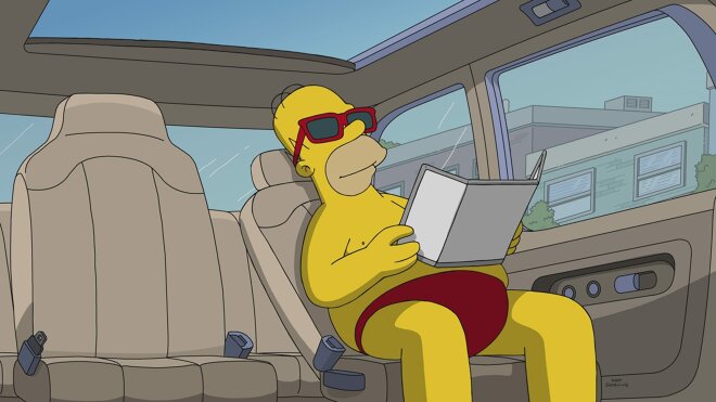 Die Simpsons 30x05 - Passives Fahren