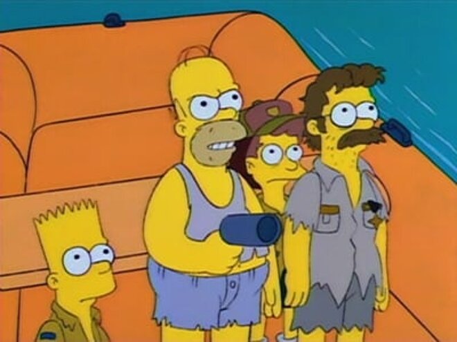 Die Simpsons 05x08 - Auf Wildwasserfahrt