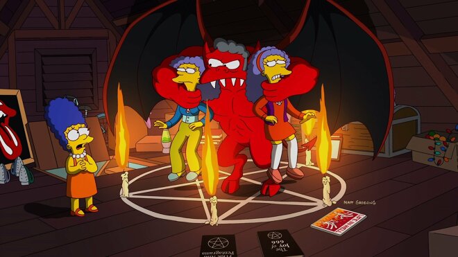 Die Simpsons 24x02 - Die unheimlich verteufelte Zeitreise durch das schwarze Loch
