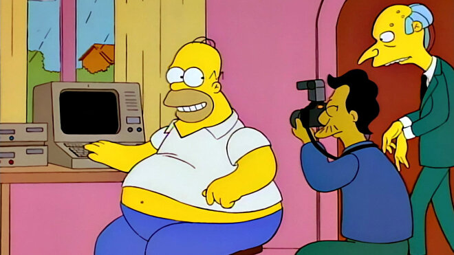 Die Simpsons 07x07 - Der behinderte Homer