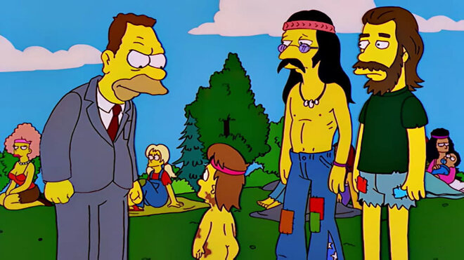 Die Simpsons 10x06 - Homer ist ein toller Hippie