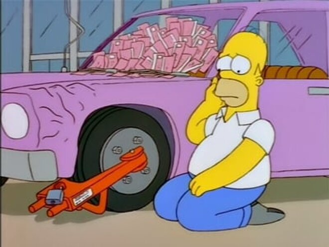 Die Simpsons 09x01 - Homer und New York