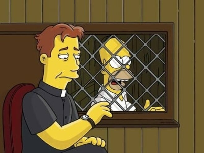 Die Simpsons 16x21 - Der Vater, der Sohn und der heilige Gaststar