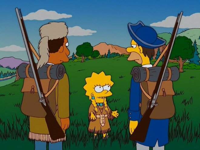 Die Simpsons 15x11 - Geschichtsstunde mit Marge
