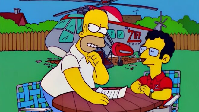 Die Simpsons 13x10 - Ein halbanständiger Antrag