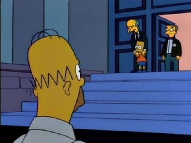Die Simpsons 05x18 - Burns Erbe
