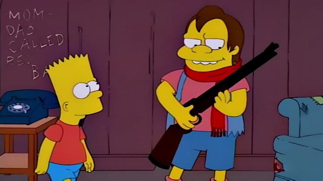 Die Simpsons 10x03 - Bart brütet etwas aus