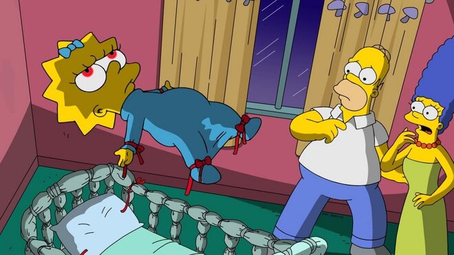 Die Simpsons 29x04 - Der Exorzismus von Maggie Simpson