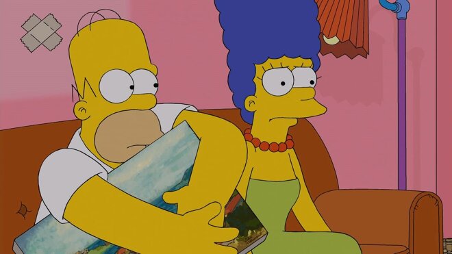 Die Simpsons 25x15 - Malen nach Bezahlen