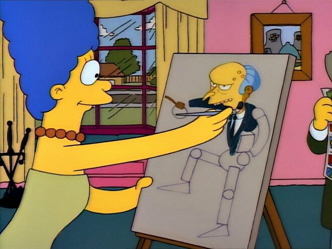 Die Simpsons 02x18 - Marges Meisterwerk