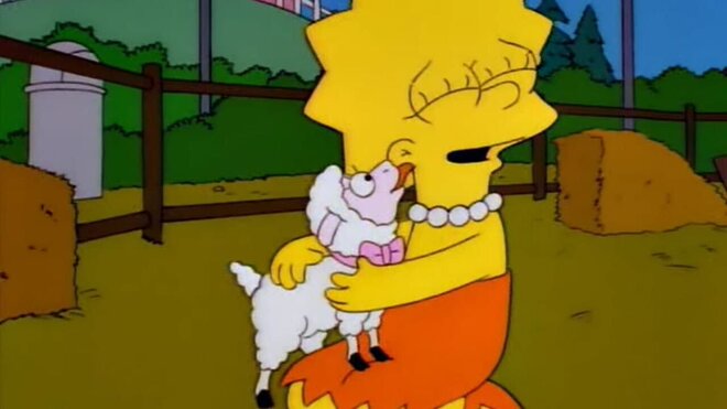 Die Simpsons 07x05 - Lisa als Vegetarierin