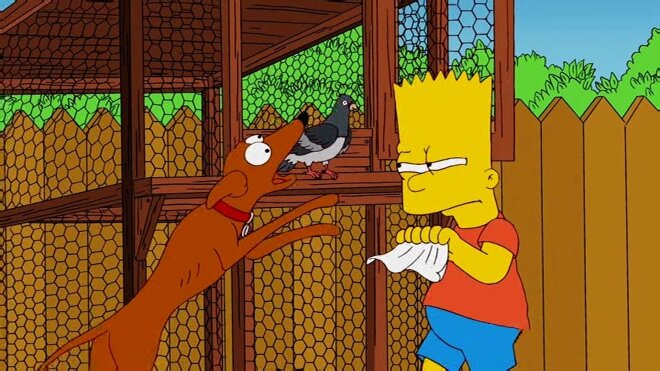 Die Simpsons 22x07 - Eine Taube macht noch keinen Sommer