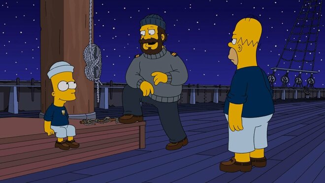 Die Simpsons 26x02 - Wir kentern alle in einem Boot