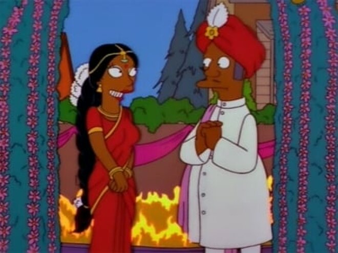 Die Simpsons 09x07 - Hochzeit auf Indisch