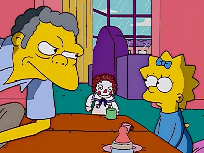 Die Simpsons 14x22 - Moe Baby Blues