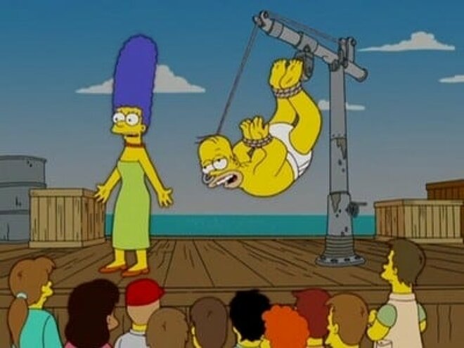 Die Simpsons 18x10 - Der perfekte Sturm
