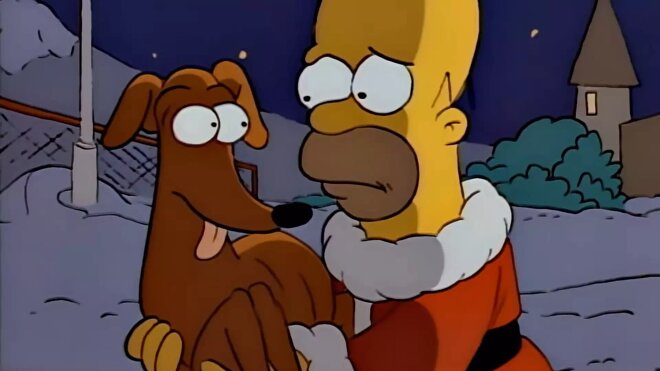 Die Simpsons 01x01 - Es weihnachtet schwer