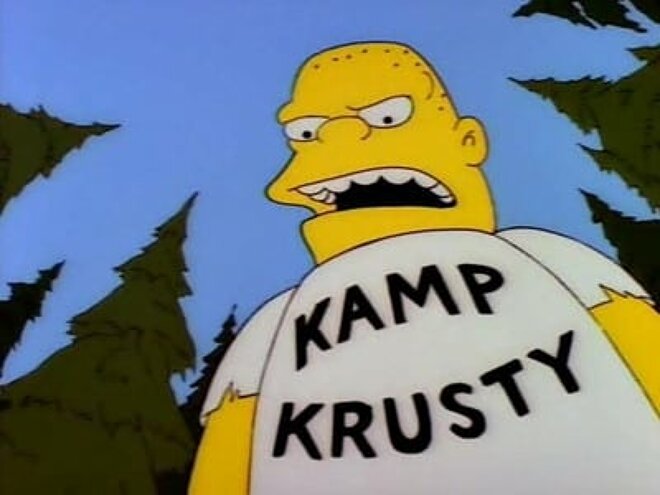 Die Simpsons 04x01 - Krise im Kamp Krusty