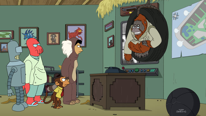 Futurama 07x17 - Rostige Schienen