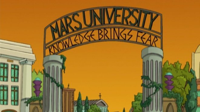 Futurama 01x11 - Das Experiment der Mars Universität