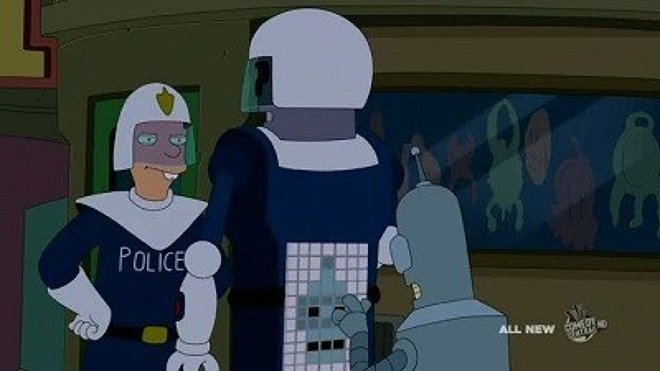 Futurama 06x04 - Roboter Street Day