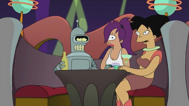 Futurama 01x04 - Begegnung mit Zapp Brannigan