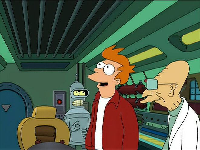 Futurama 04x04 - Liebe und Raketen