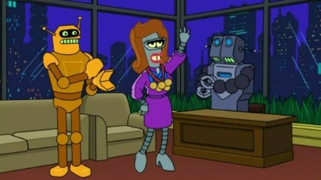 Futurama 05x13 - Coilette & Calculon – Eine Liebesgeschichte