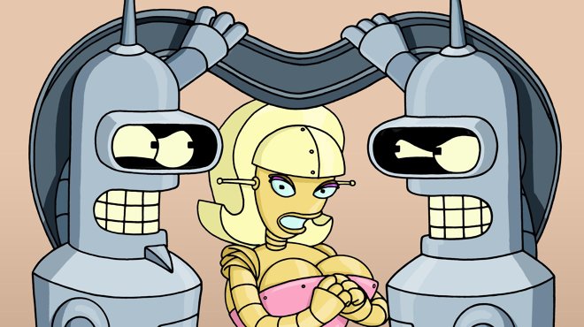 Futurama 03x06 - Bender – bis über beide Ohren